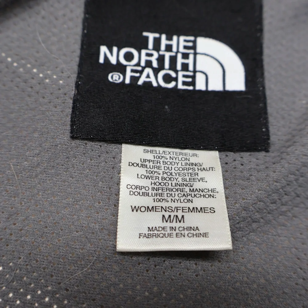North Face Jacket Womens Medium‎ Yellow Waterproof Wind Rain Snow 3in1 Shell VTG